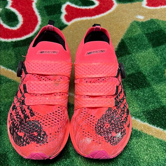 Women’s New Balance Racing Boa Size 8.5 Running Shoes slip on - Picture 2 of 4